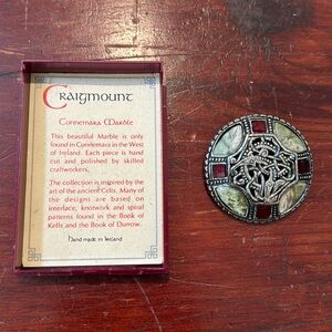 Craigmount Connemara Marble Pin